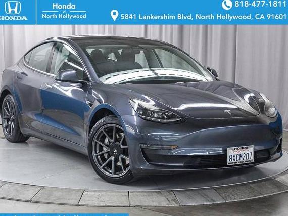 TESLA MODEL 3 2021 5YJ3E1EB9MF003887 image